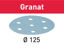 Picture of Abrasive sheet Granat STF D125/8 P120 GR/100